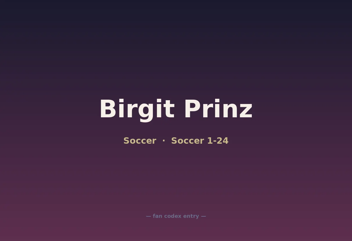 Birgit Prinz